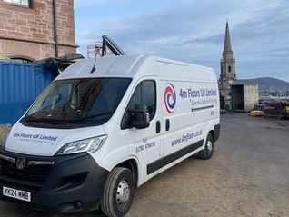 4m Floors UK- Laying the Groundwork for a Terrazzo Masterpiece at Inverness Castle –  Part 1
