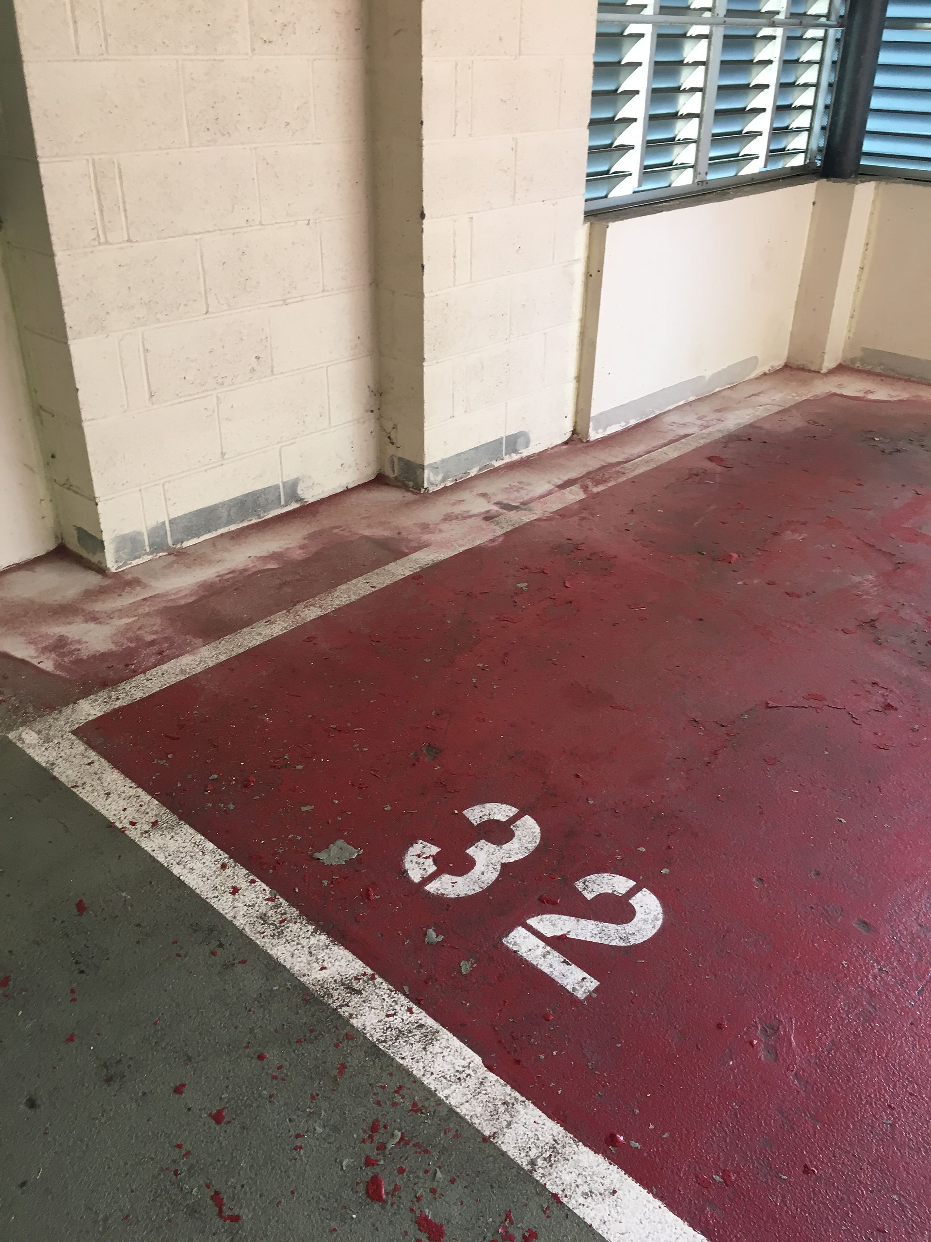 car park preparation for resin repair 