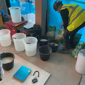 Smaller mixing area for primers