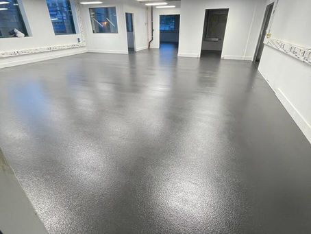 4m Floors UK Resin Flooring Contractors Case Study - University SL Screed & Deckshield Project