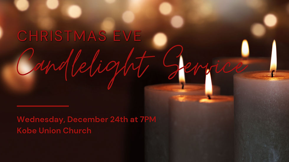 Christmas Eve Candlelight Service