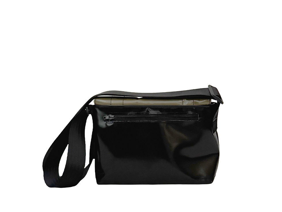 Borsa Messenger Small: Comodità Sostenibile.