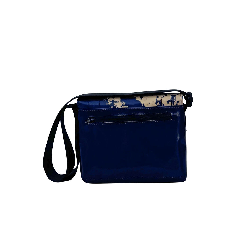 Borsa Messenger Small: Comodità Sostenibile.