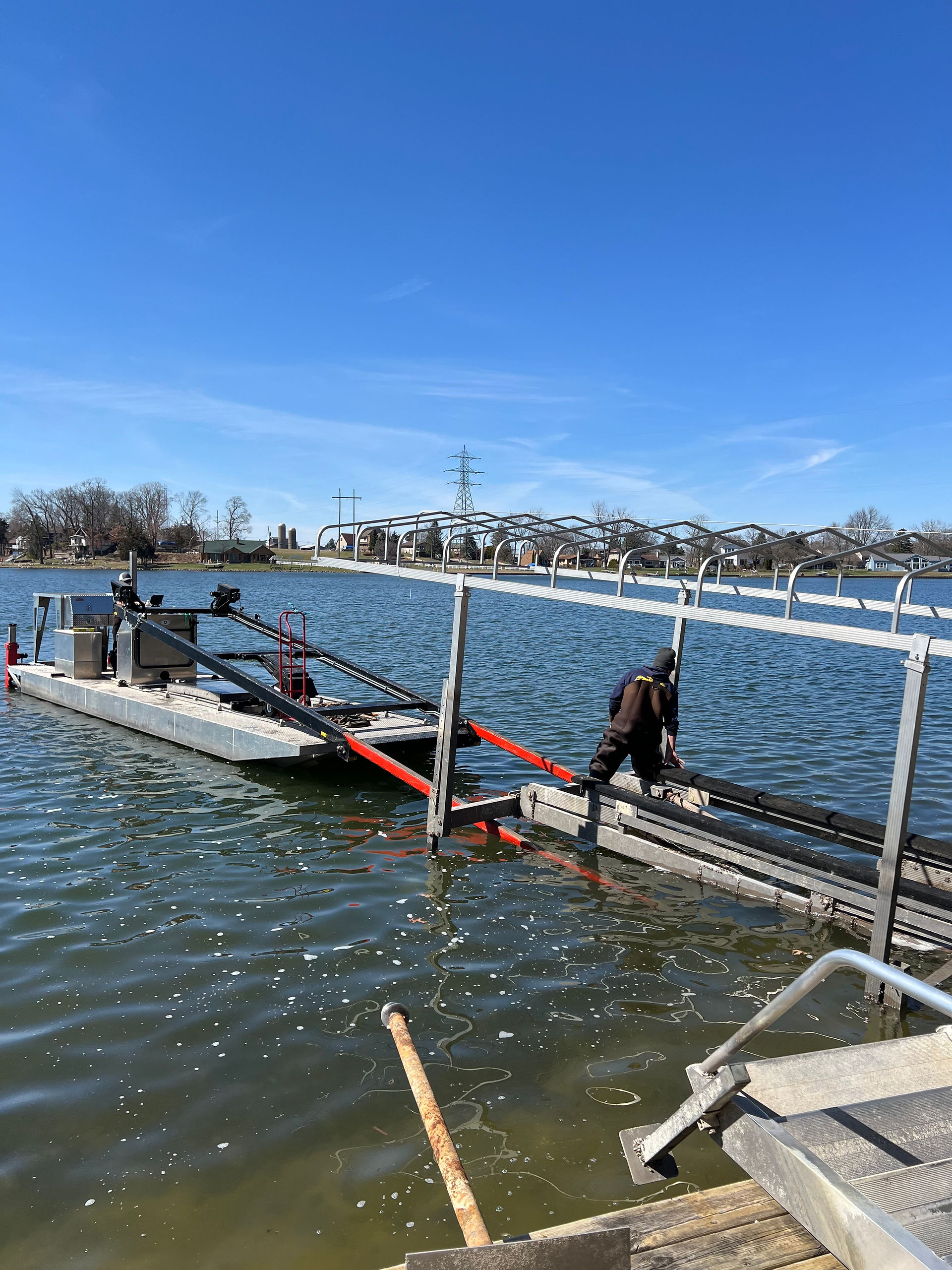 Bellfy Aquatic Engineering Forklift Barge