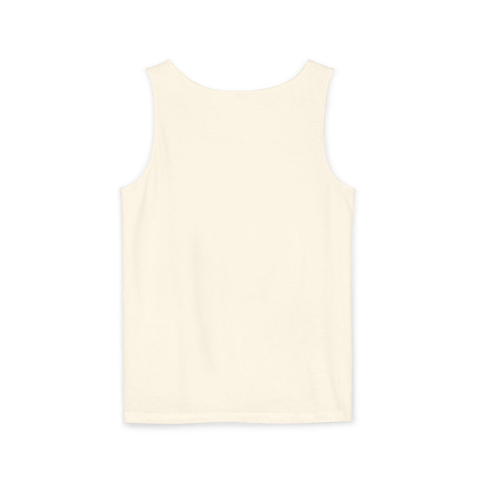 Thumbnail: Hayuhi - Unisex Garment-Dyed Tank Top with Inspirational Graphic