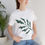Thumbnail: Hayuhi - Botanical Leaf Unisex Jersey T-Shirt - Nature-Inspired Casual Wear