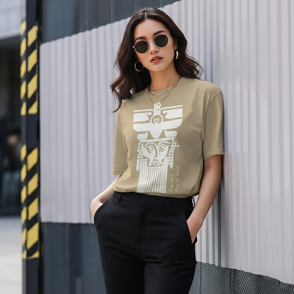 Thumbnail: Hayuhi - ARGISHTI I King of Urartu Armenian t-shirt for women