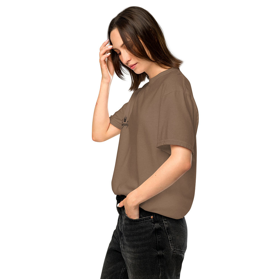 Thumbnail: Hayuhi - garment-dyed heavyweight t-shirt