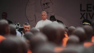 Pope tells inmates ‘you are not alone’ during Equatorial Guinea prison visit at end of Africa tour