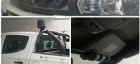 camionetas equipadas neblineros jaula externa