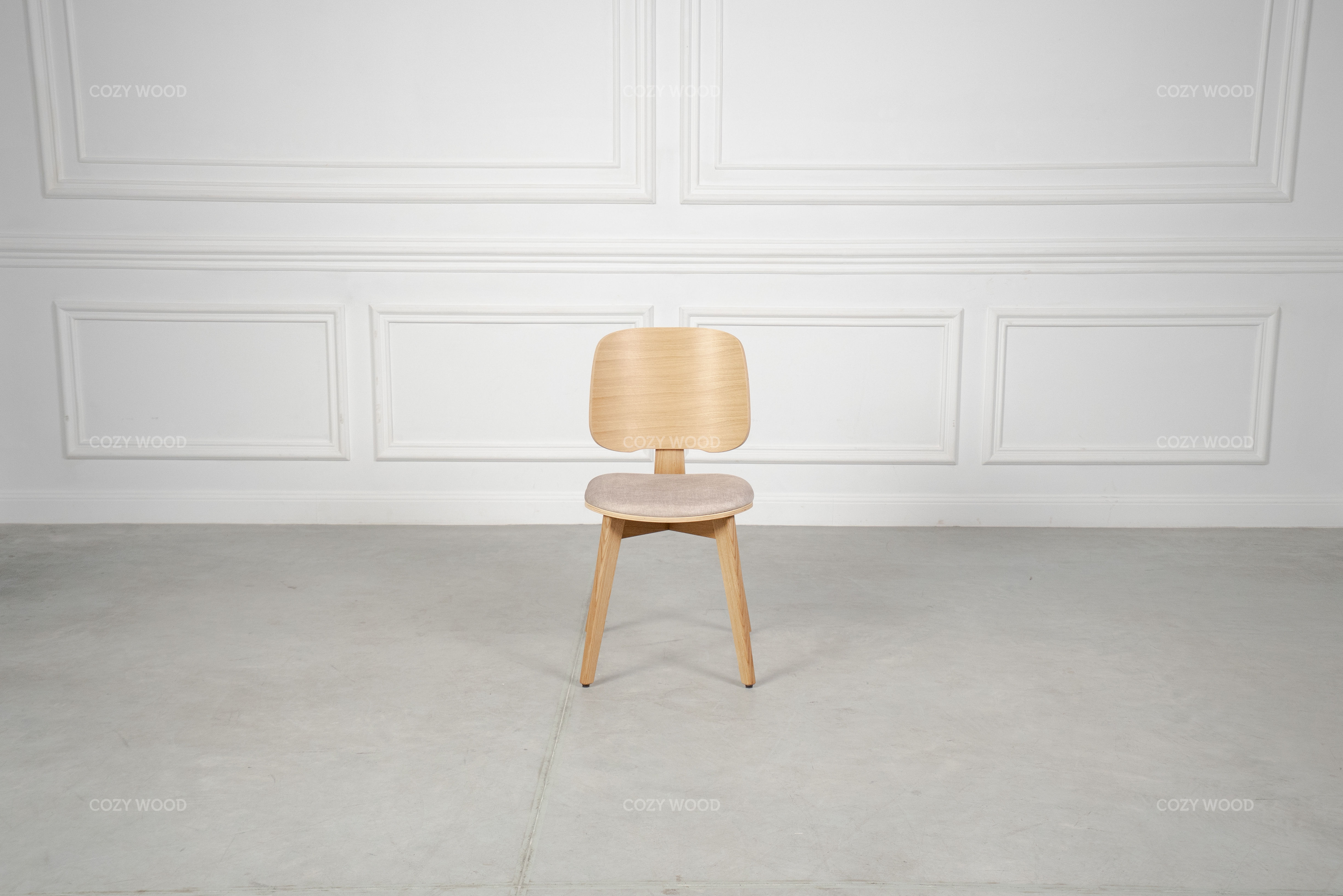 Krzesło DALLAS Natural - Vogue 02, dąb, od ręki, cozy wood