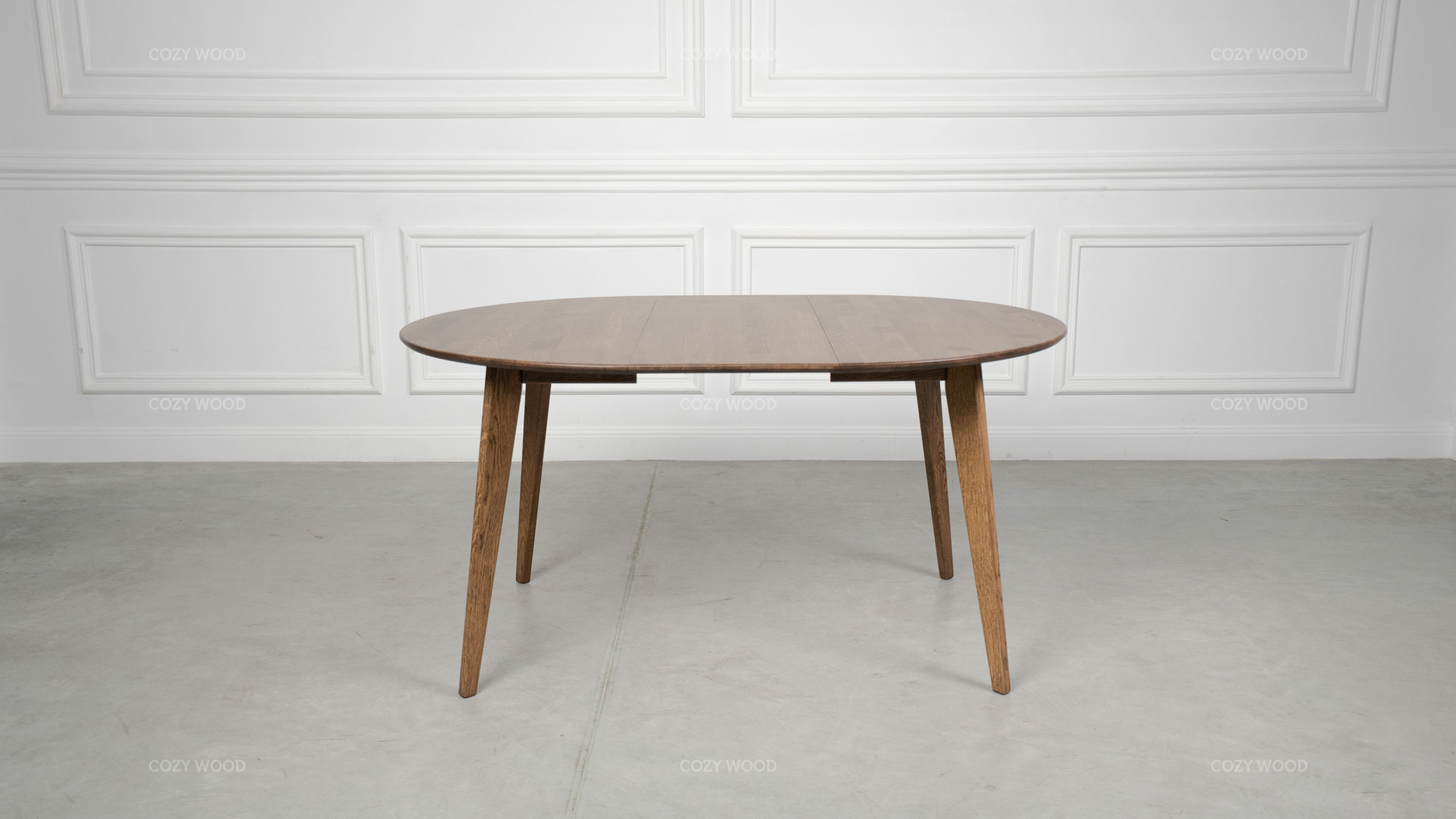 Stół Verke z drewna dębowego - Smoked