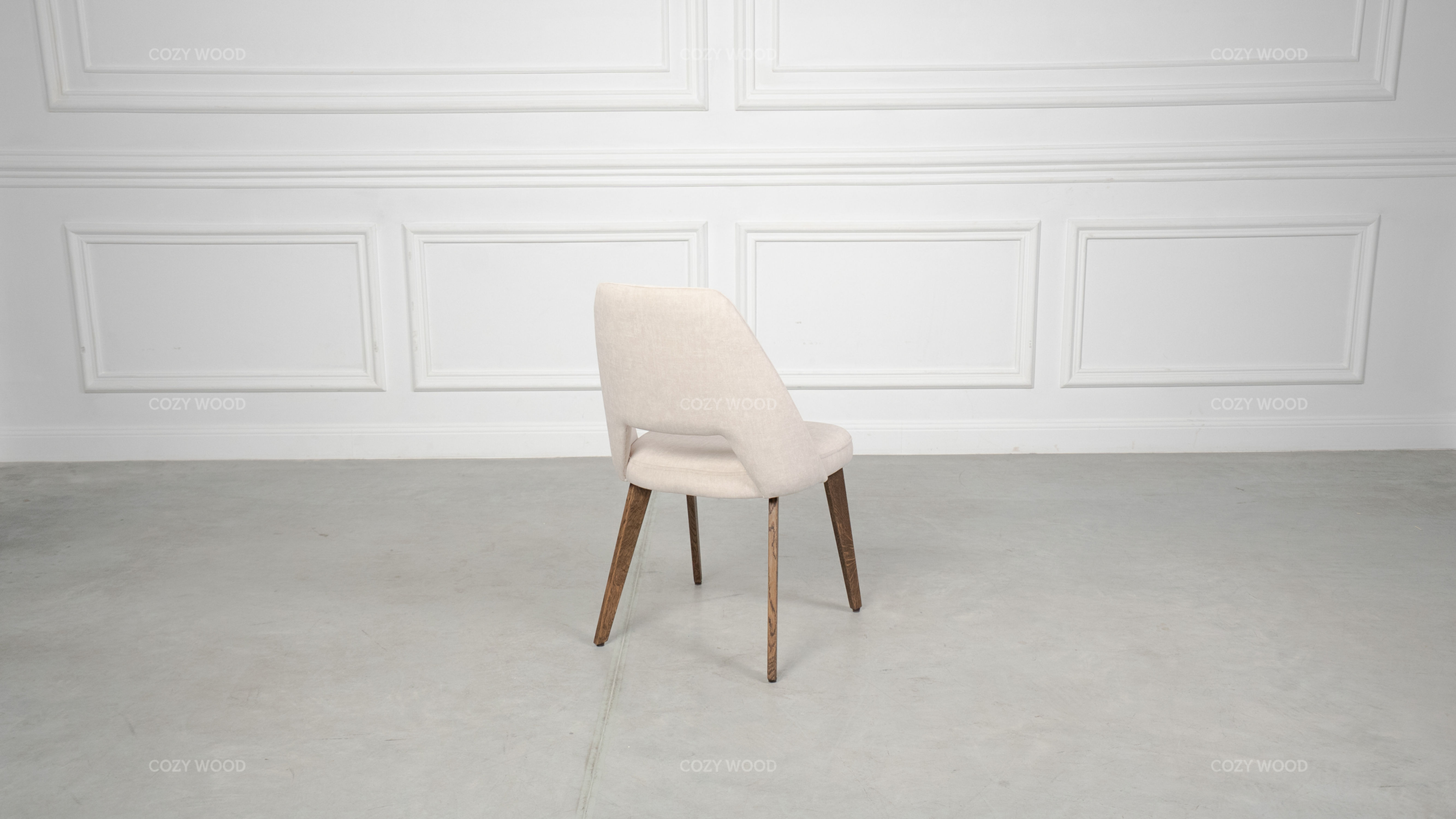 Krzesło Light z drewna dębowegо Smoked