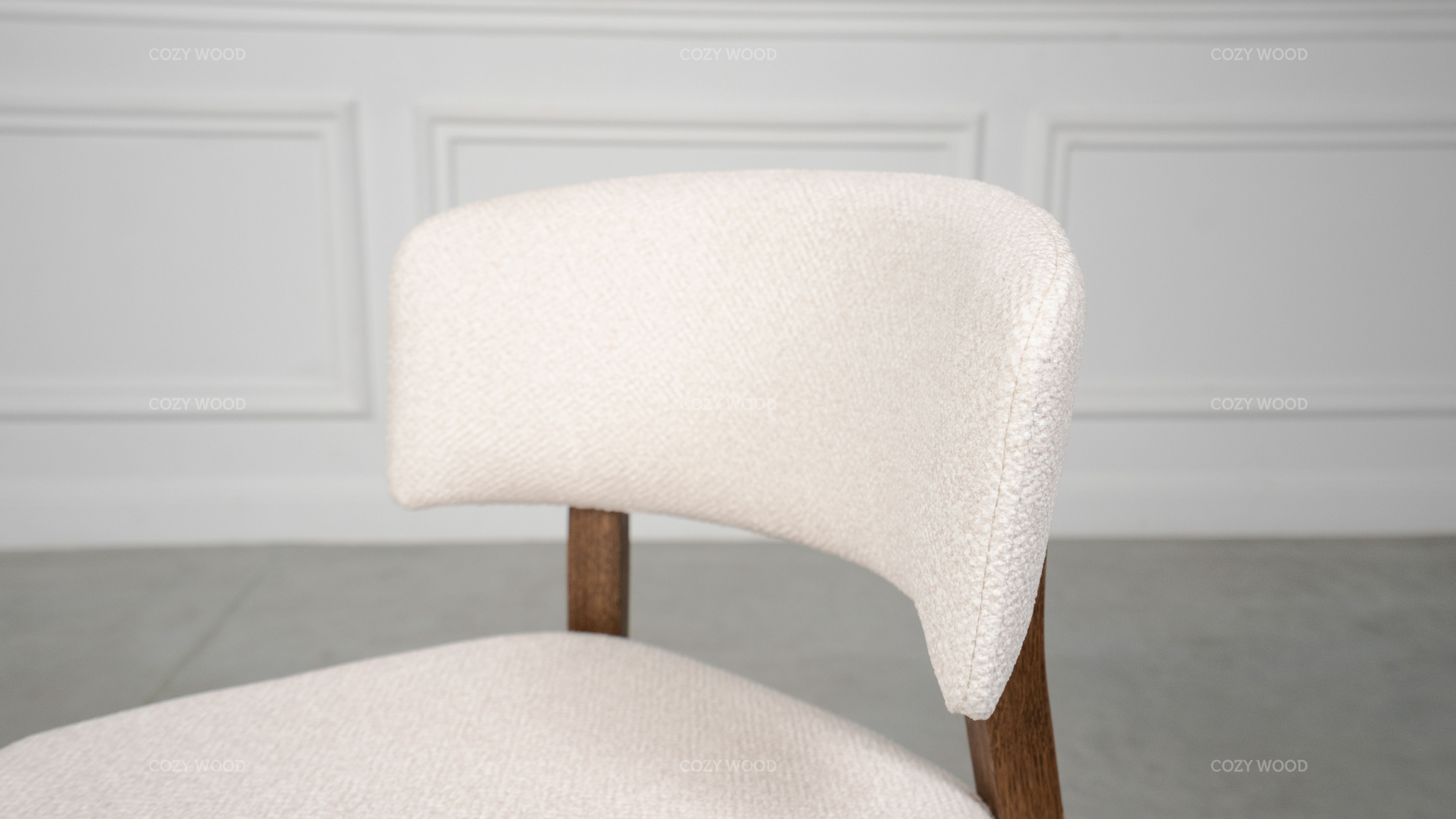 Borys smoked - dragon 208.04 dab krzesło cozy wood