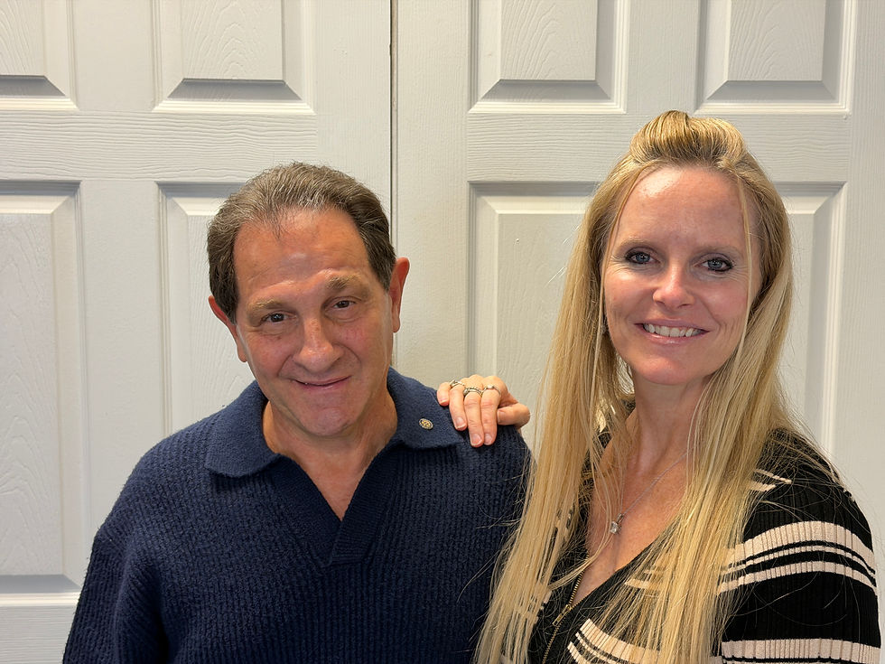 Louie DeBartolo and Traci Perry