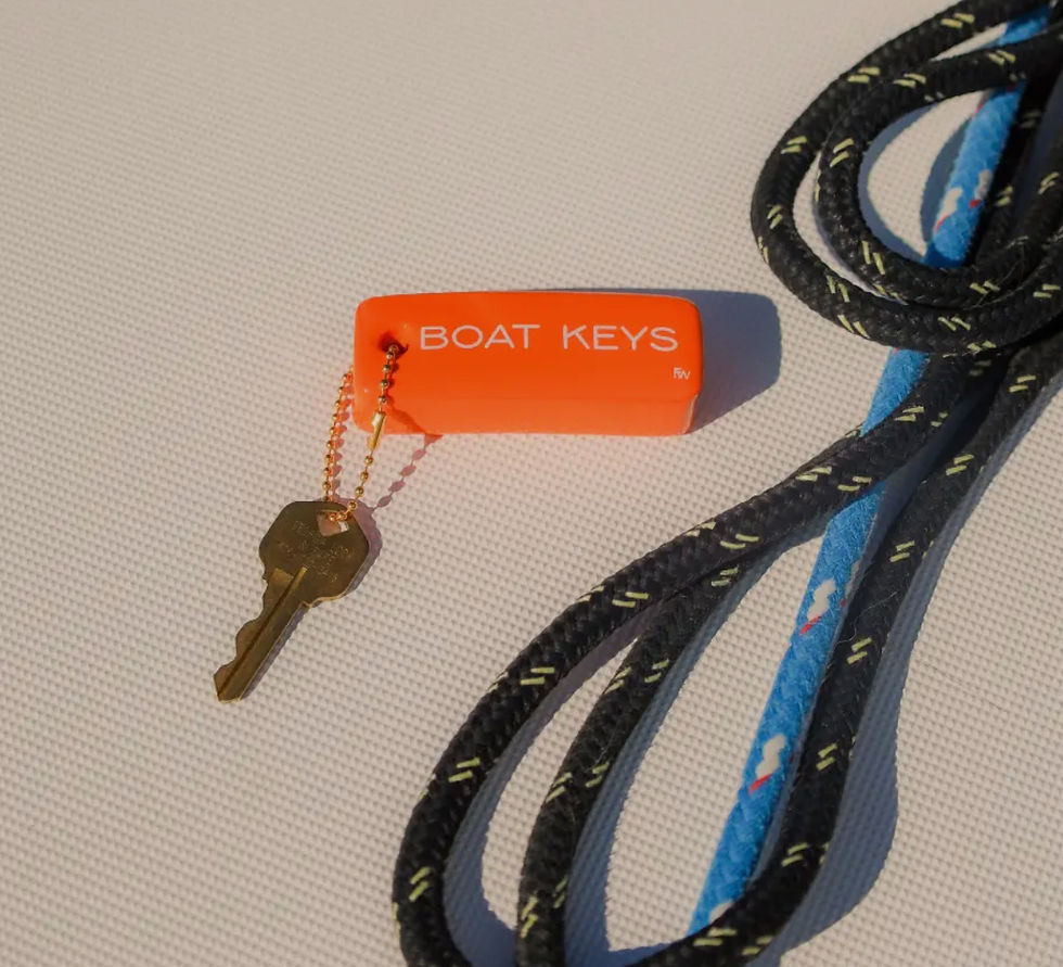 Thumbnail: Boat Keys Floatie Keyring