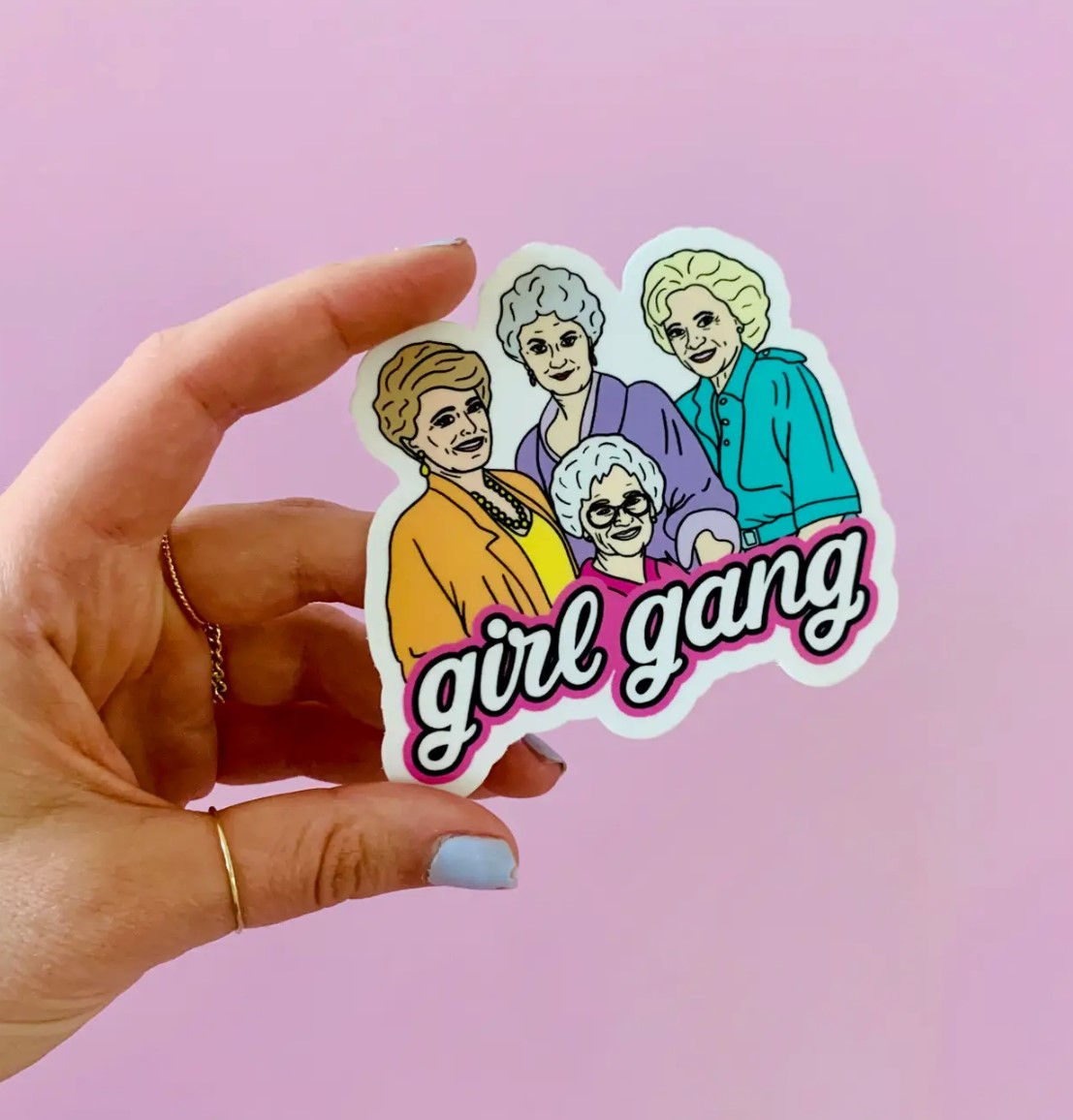 Girl Gang Golden Girls Sticker