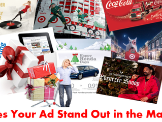 How to Make Your Display Ad Standout in the Advertising Clutter! - #holidaymarketing