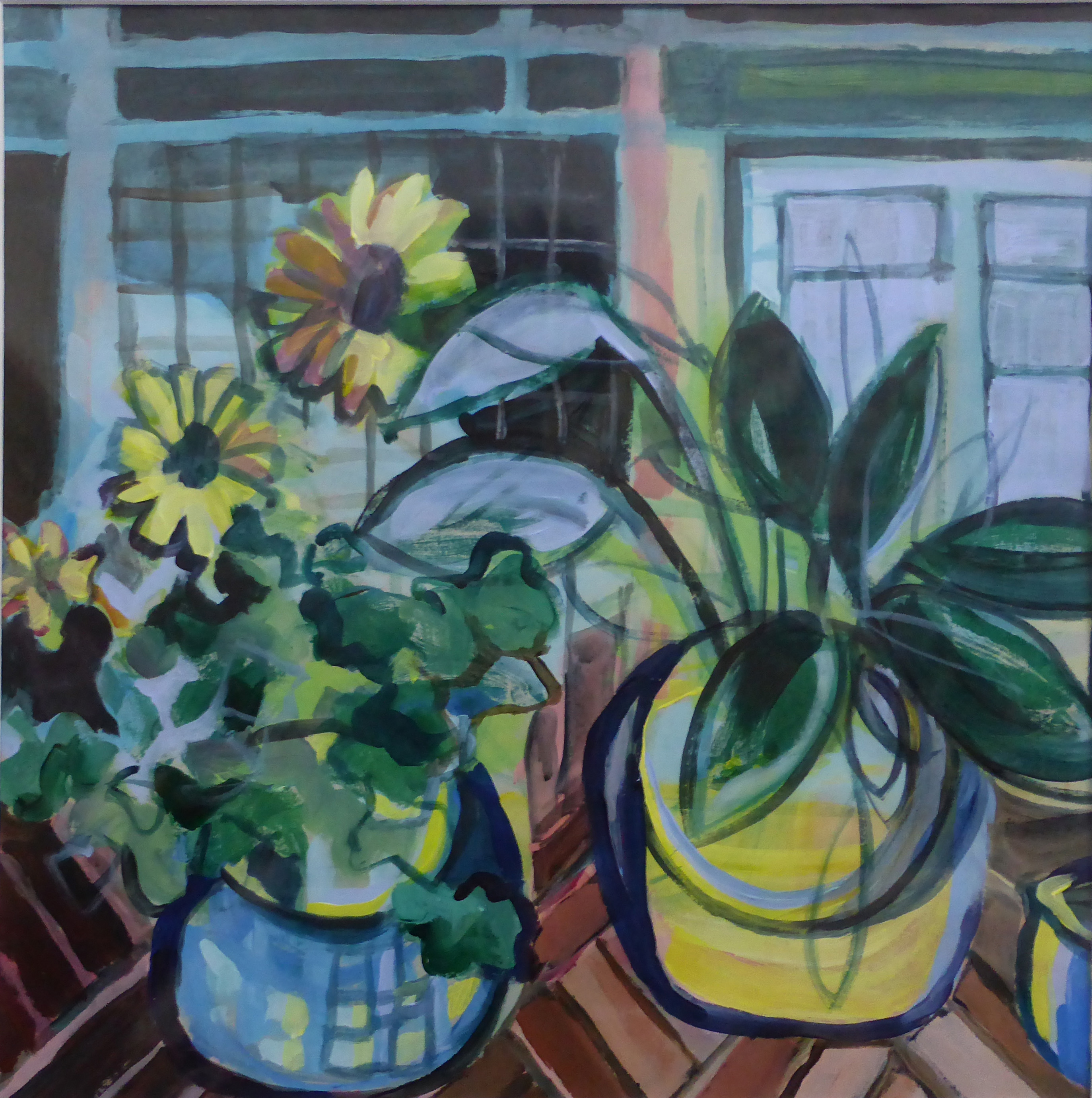 Still Life with Sunflowers