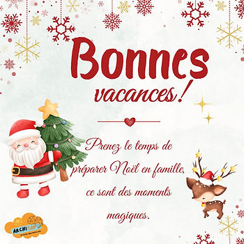 Carte bonnes vacances