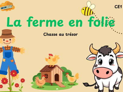 Chasse au trésor : la ferme
