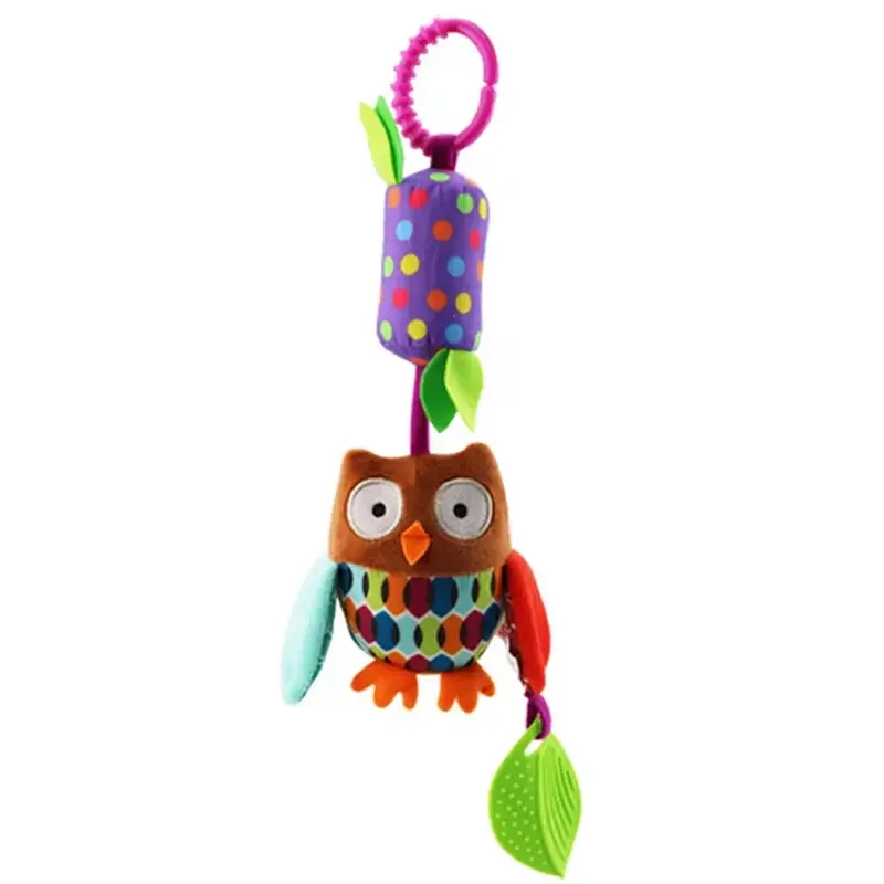 Thumbnail: Spiral Stroller Toys Newborn Plush Hanging Baby Soft Rattle Sensory Toys Crib