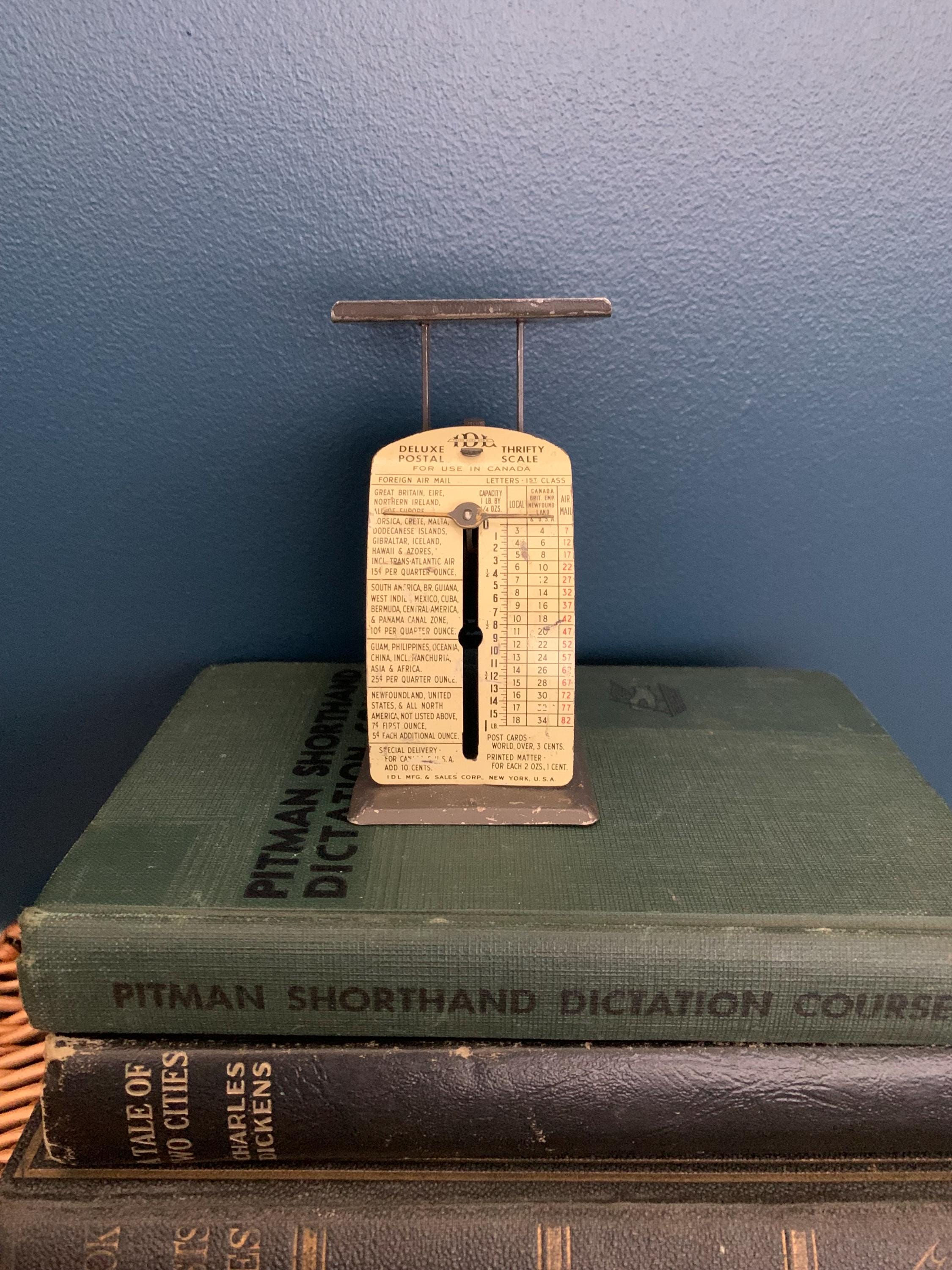 Vintage Deluxe Thrifty Postal Scale - IDL Canada - Farmhouse Decor