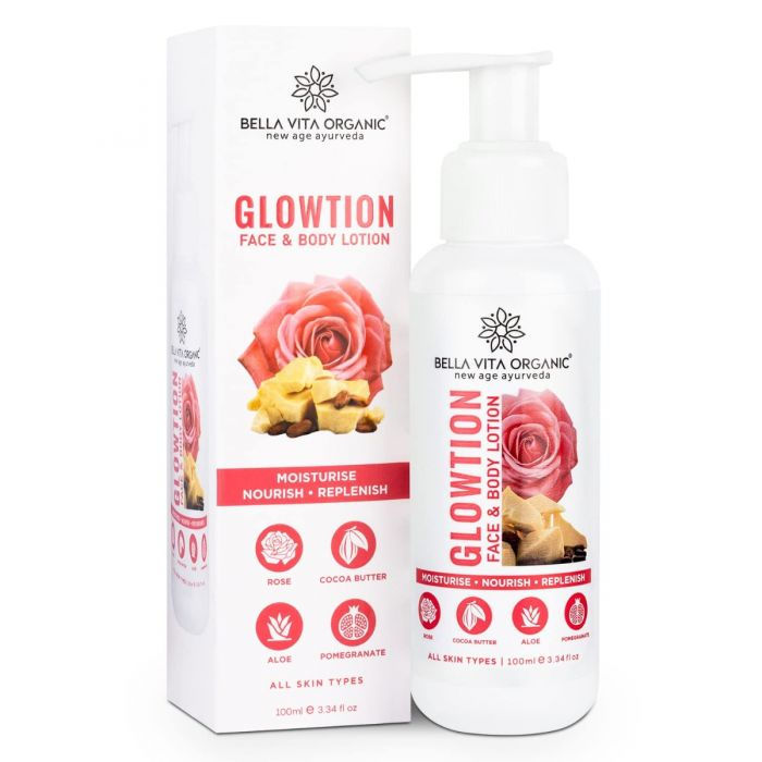 Bella Vita Organic Glowtion Face & Body Lotion