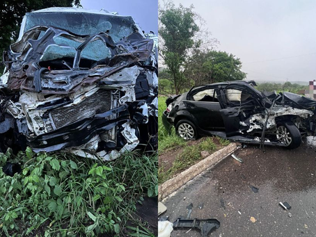 Colisão na BR-316 deixa um morto e um ferido no Sertão de Pernambuco