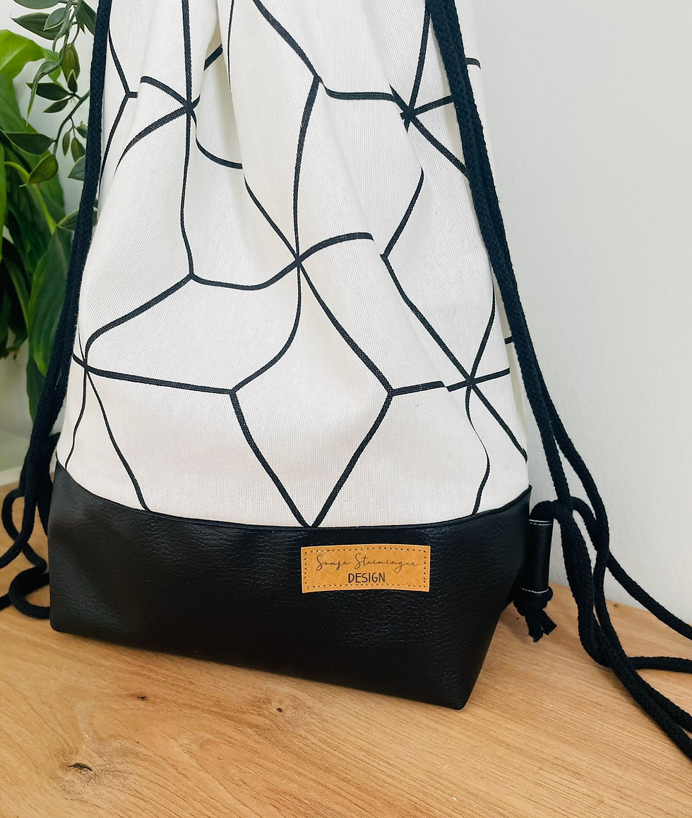 Miniaturbild: Sofortkauf Beutel Schwarz/Weiß