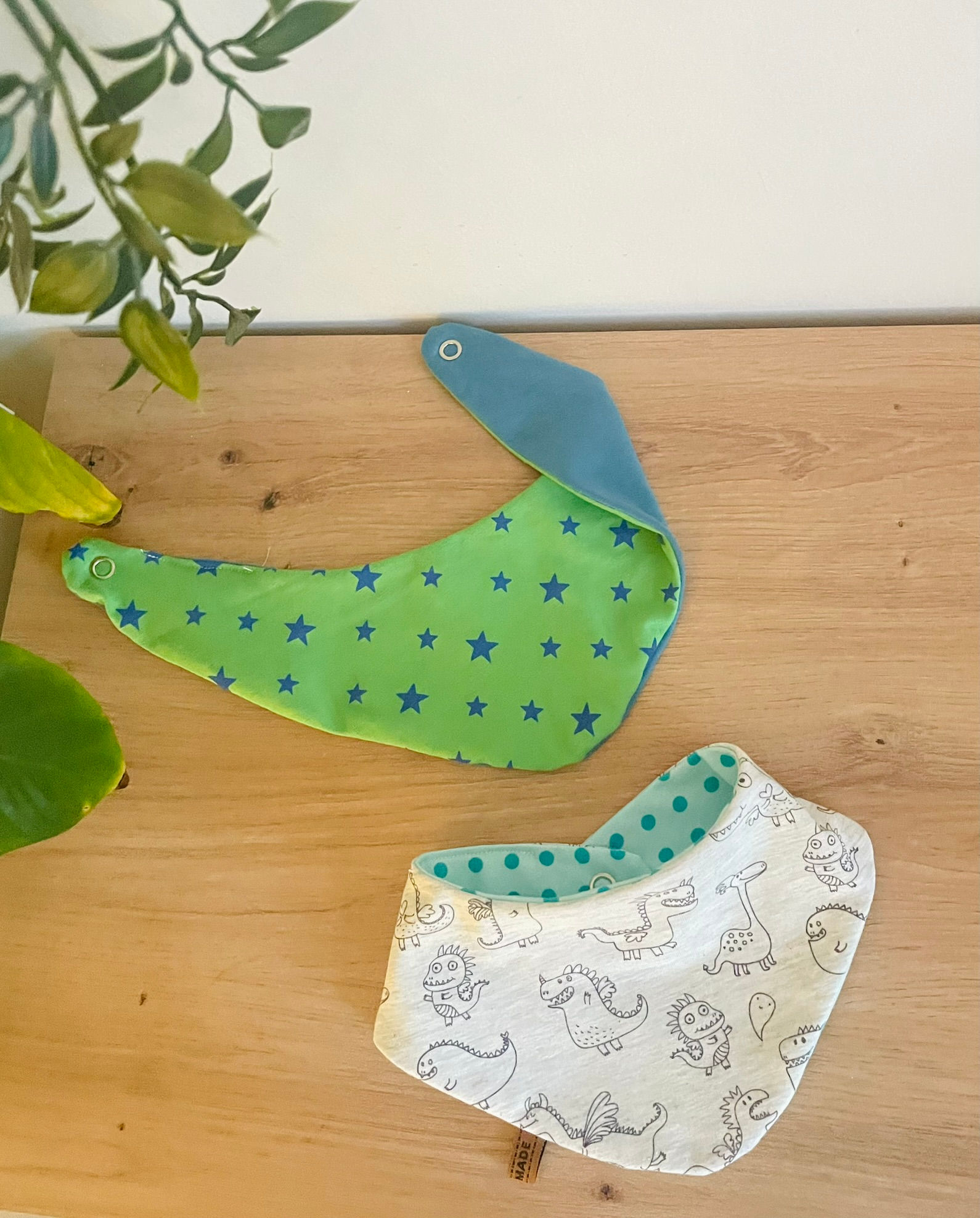 2er Set Halstuch/Spucktuch