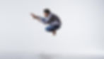 Dancer jumping with good technique