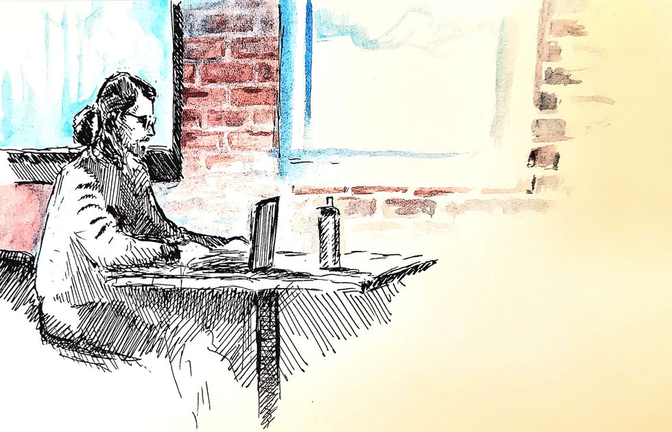 "Across The Cafe"