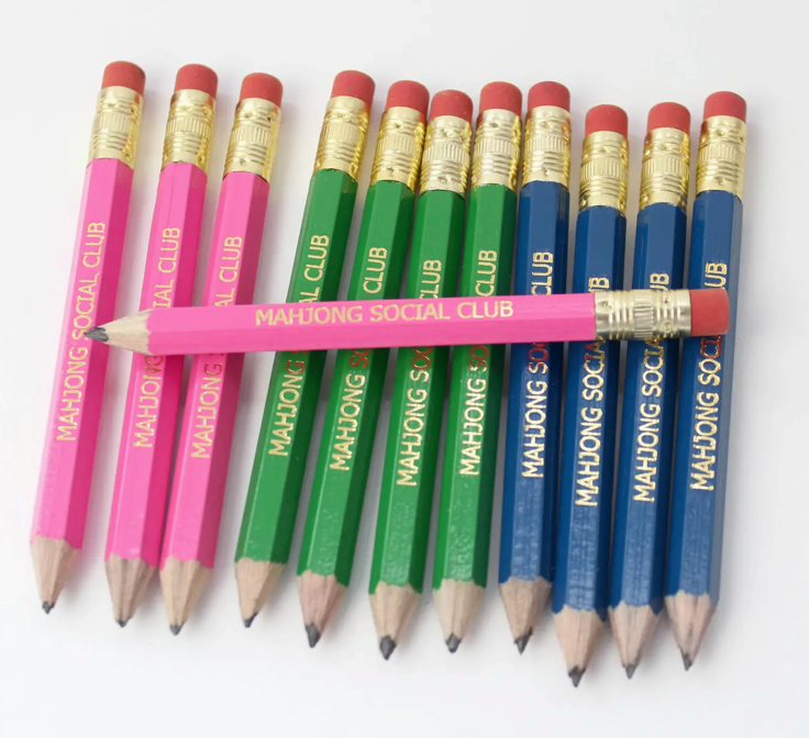Mini Pencils - Mahjong Social Club