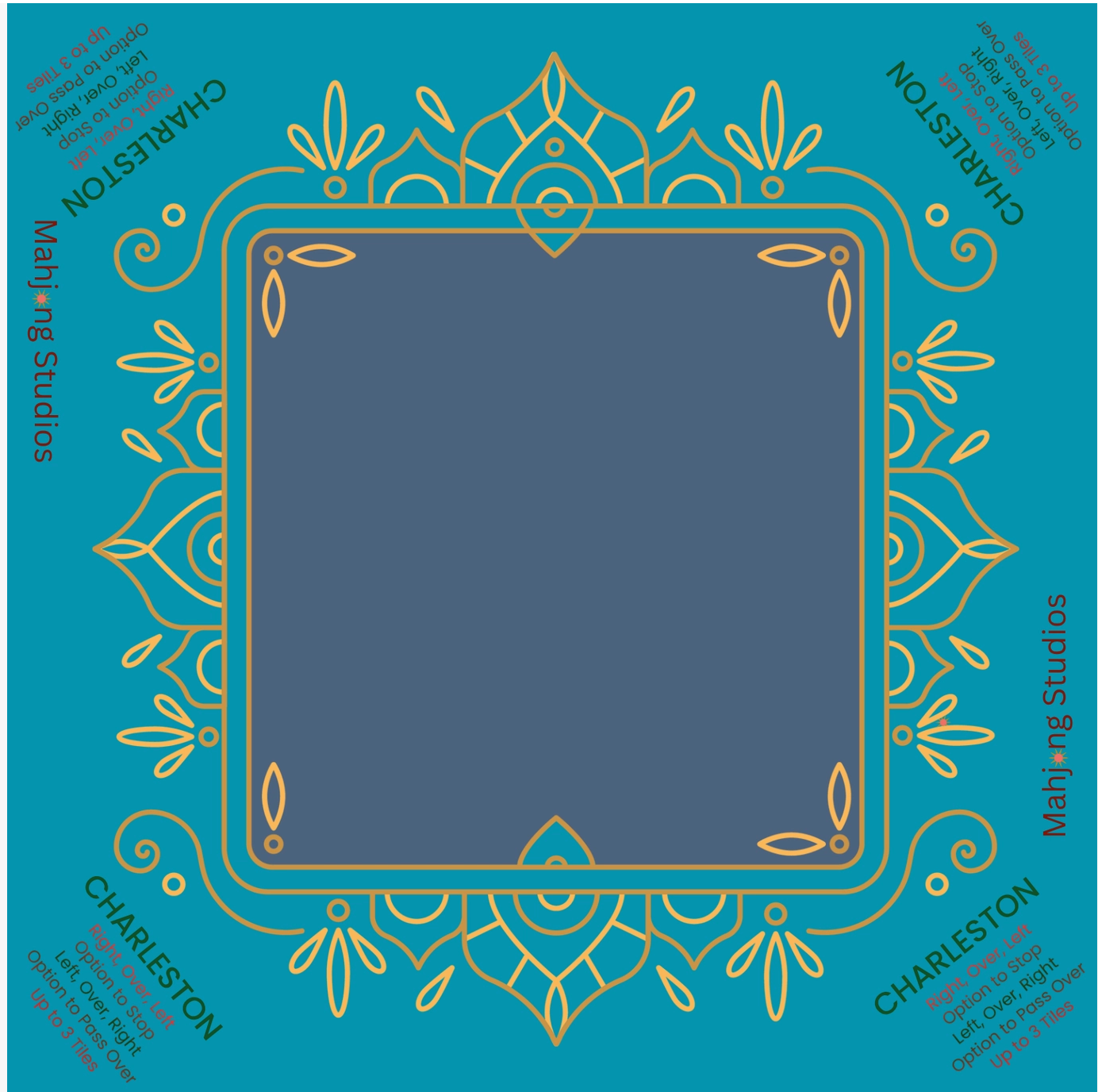 Midnight Luxe Mahjong Mat