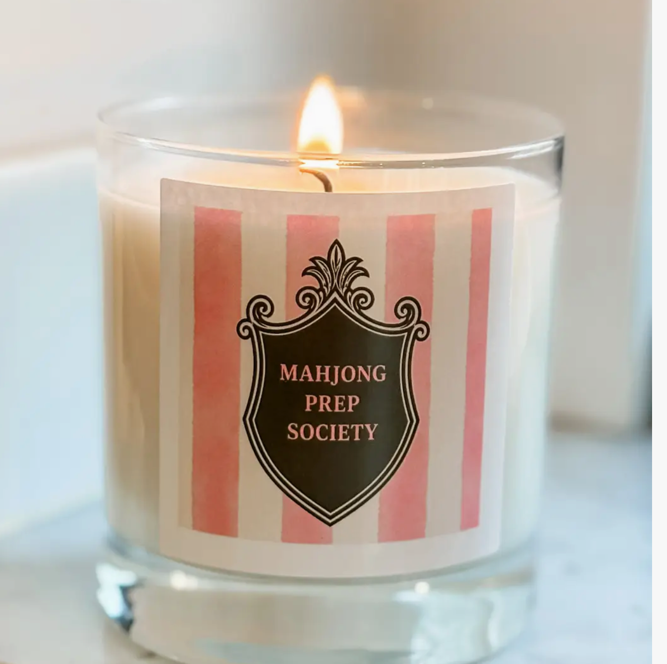 Mahjong Prep Society Soy Candle
