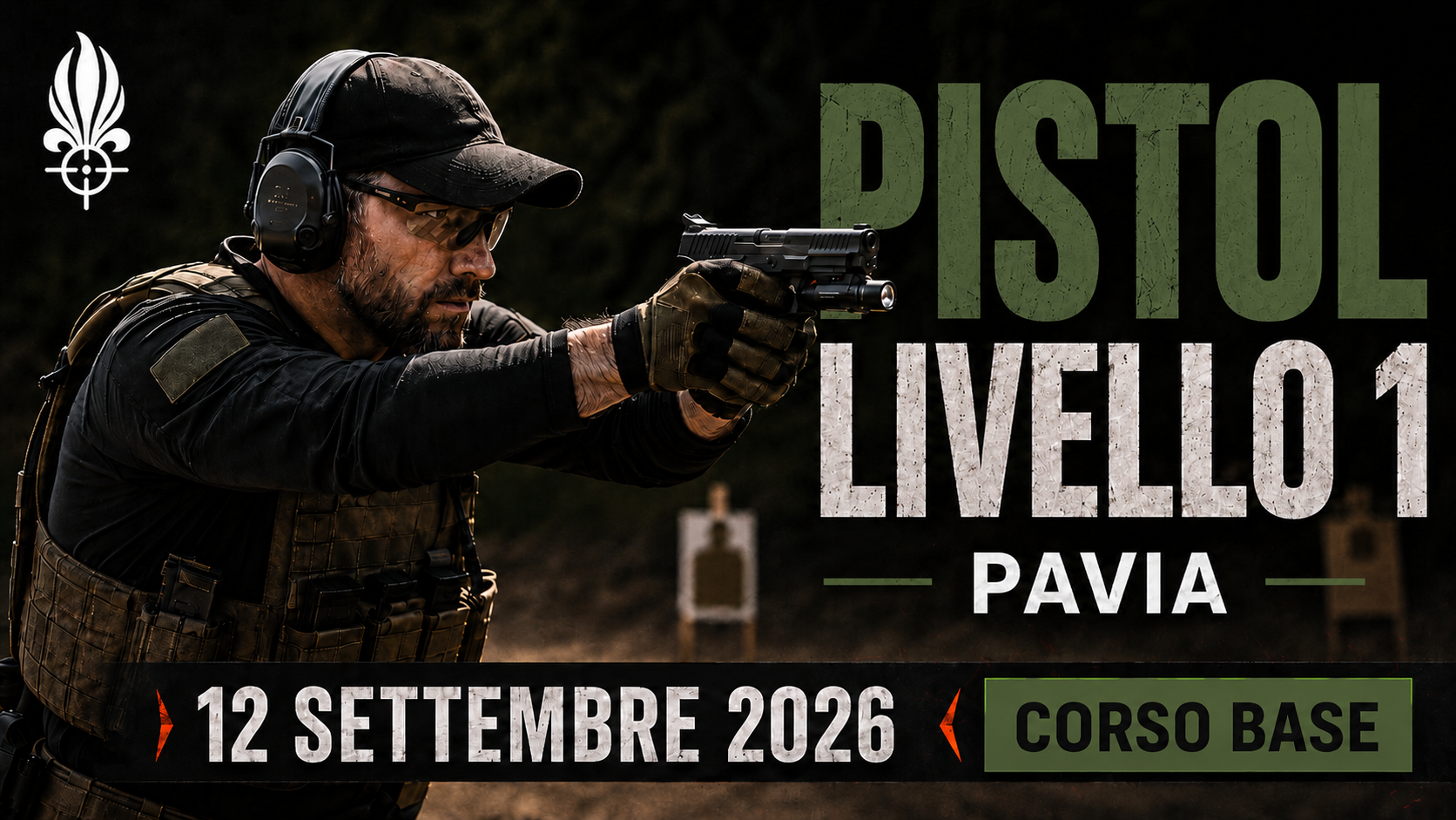 Pistol 1 – 12.09.2026 Pavia