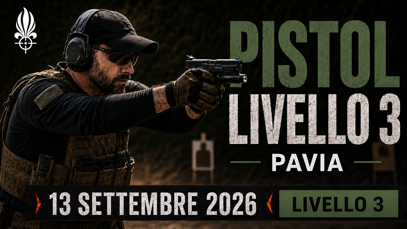 Pistol 3 – 13.09.2026 Pavia
