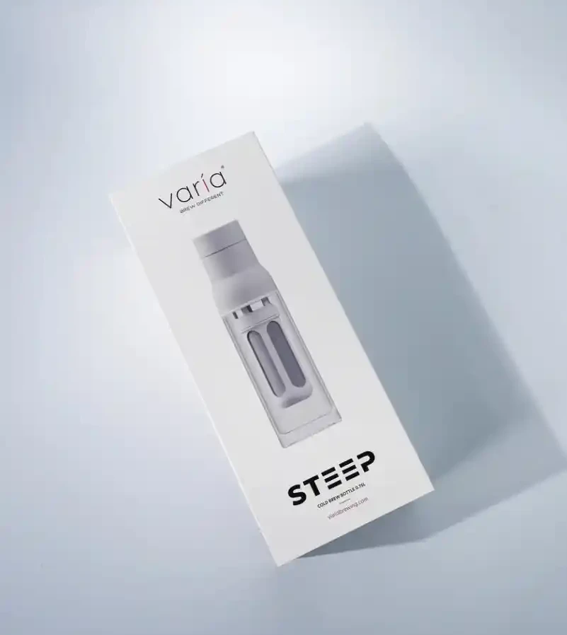 Varia STEEP Cold Brew Flaske emballasje