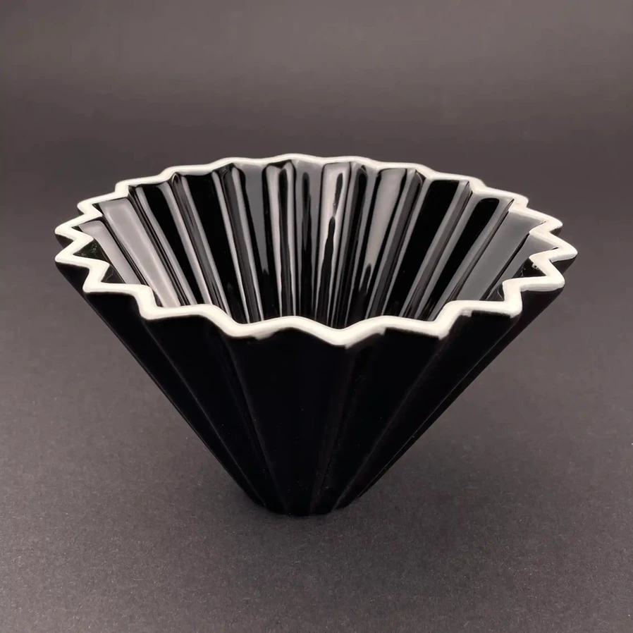 Origamidripper 02 i keramikk sort