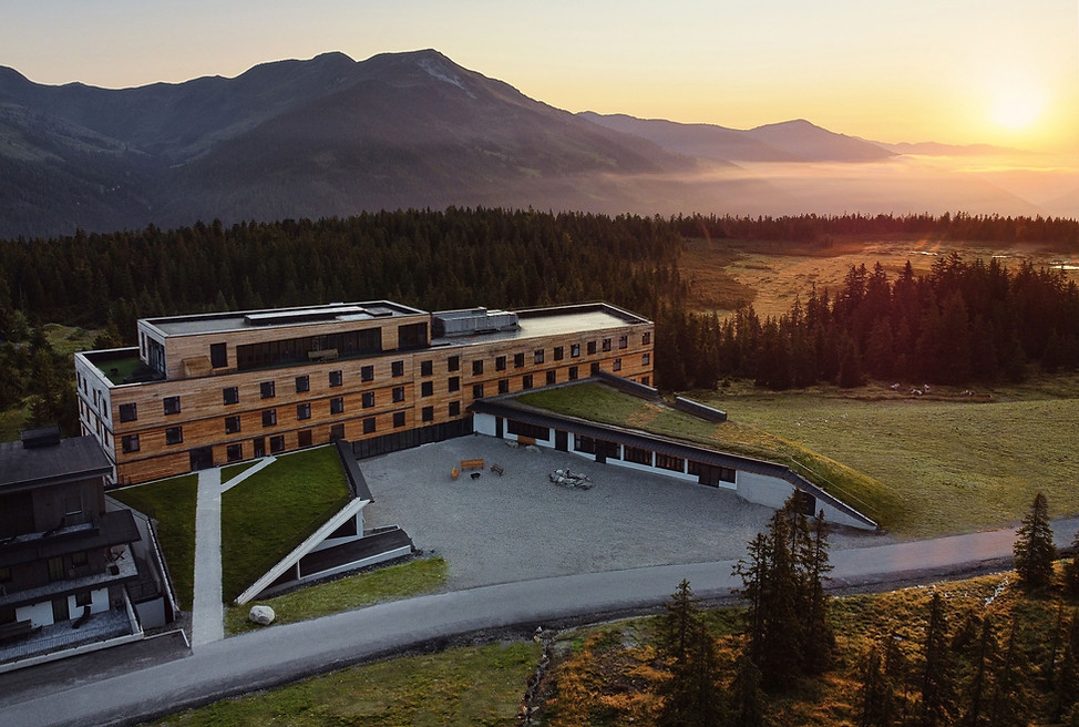 Holzarchitektur Salzburg - Jugengästehaus Hochkrimml , Jugendgästehaus Gerlos, geplannt von Christine Lechner ( Lechner & Lechner )
