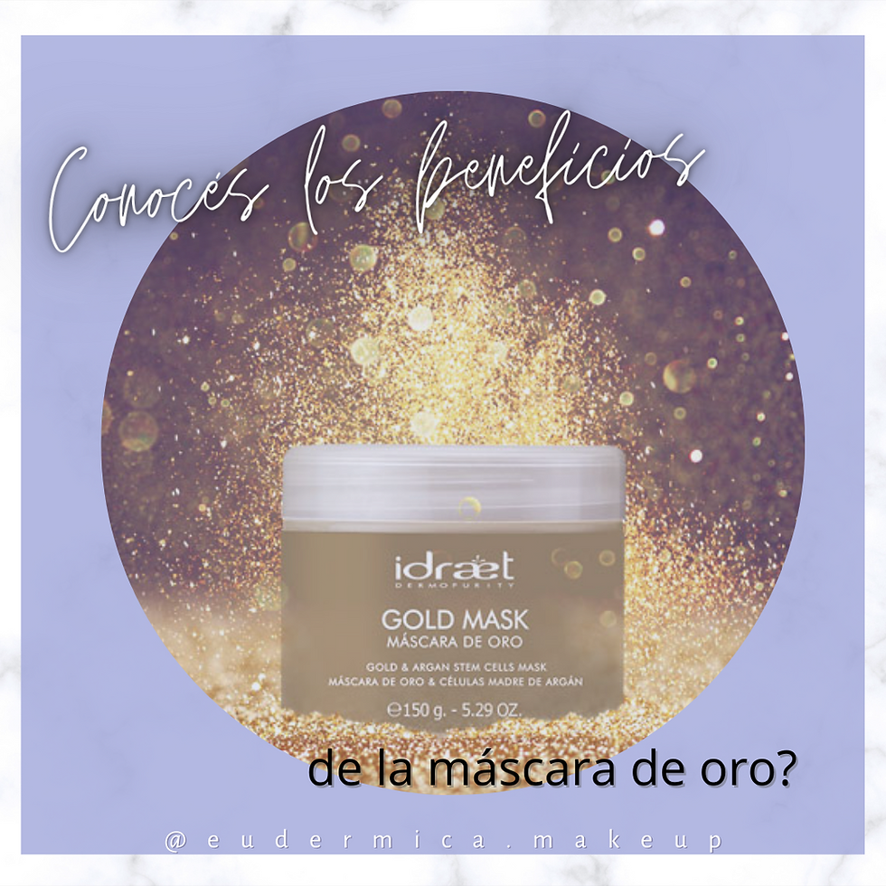 Probando la máscara de Oro de Idraet en el gabinete