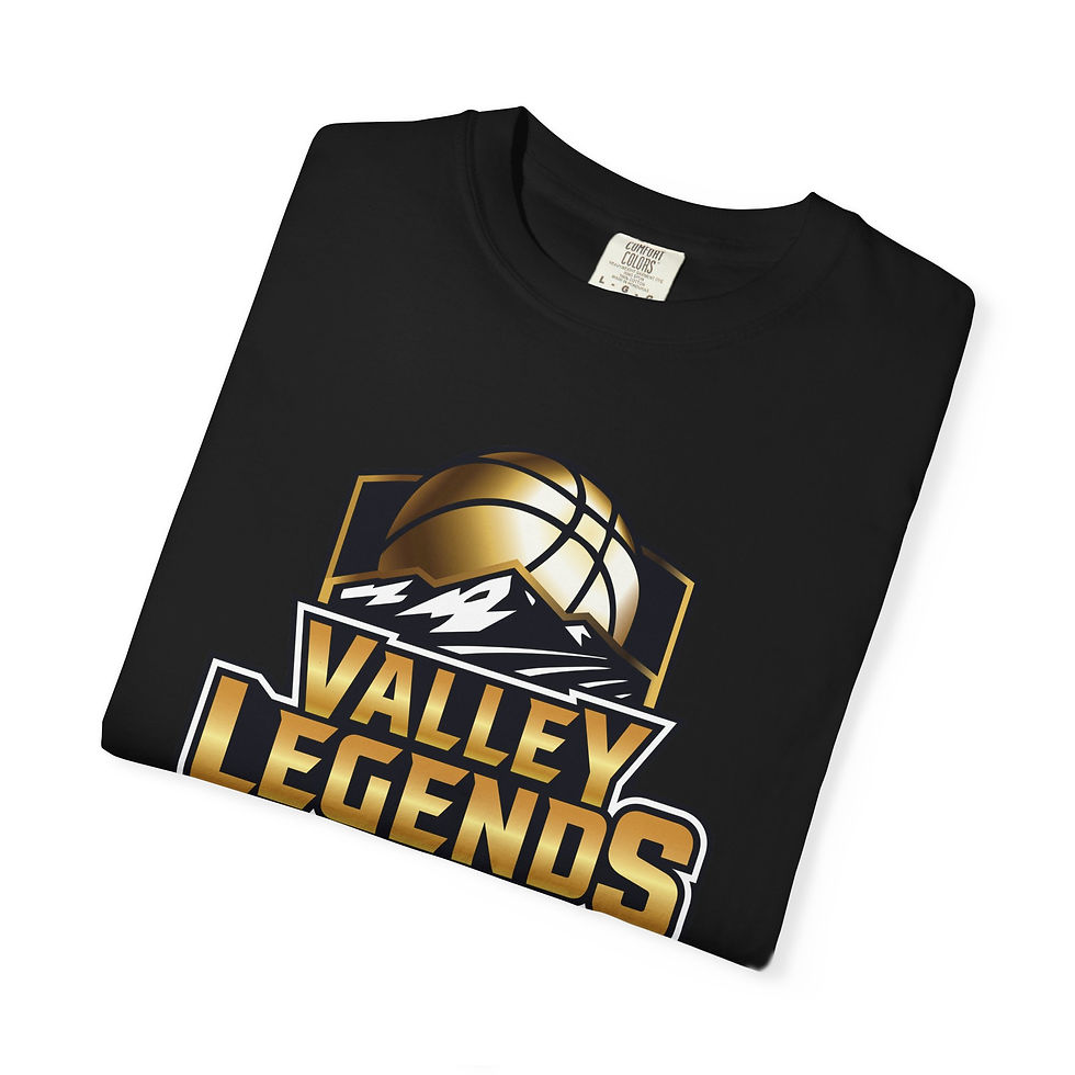 Thumbnail: Valley Legends Basketball Tee — ‘Valley Legends’ Logo Sports Shirt
