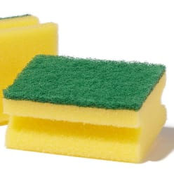 Thumbnail: Oaxy 3pc  Grip Sponge Scourers Pack of 3

Size of One Sponge: 10x7x4.5 cm
– Supe