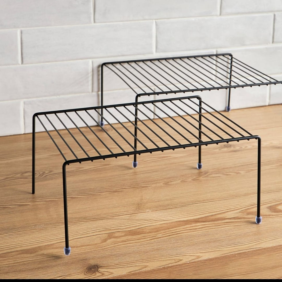 Thumbnail: Blythe 2-Tier Dish Rack

Streamline your kitchen with this two-tier dish rack. F