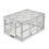 Thumbnail: Clax® Folding Box, Folding Box, 45 Litres, Grey