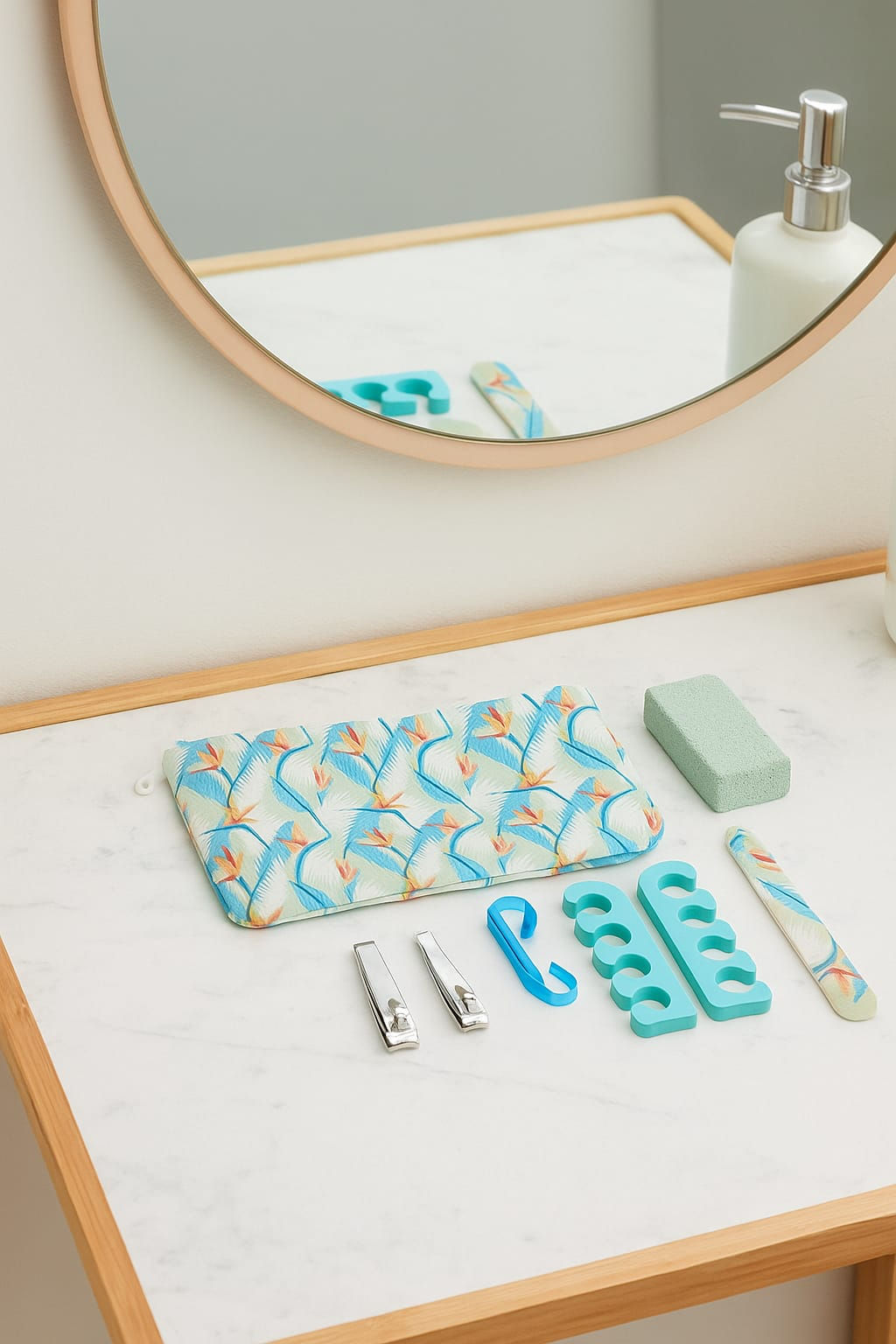 Nicole Miller new York essential pedicure set