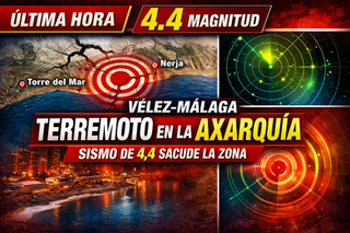 Terremoto de magnitud 4,4 en Alborán se deja sentir en varios municipios de la Axarquía
