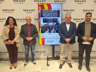 Atencia presenta el desfile de los Regulares en Torre del Mar como uno de los actos más esperados del Jueves Santo