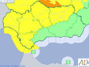 Las lluvias y el viento continúan este martes en la Axarquía